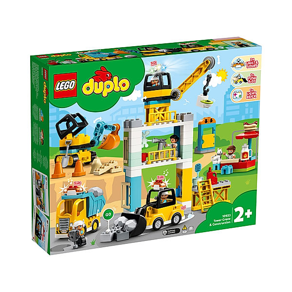LEGO® LEGO® DUPLO® 10933 Grosse Baustelle mit Licht und Ton