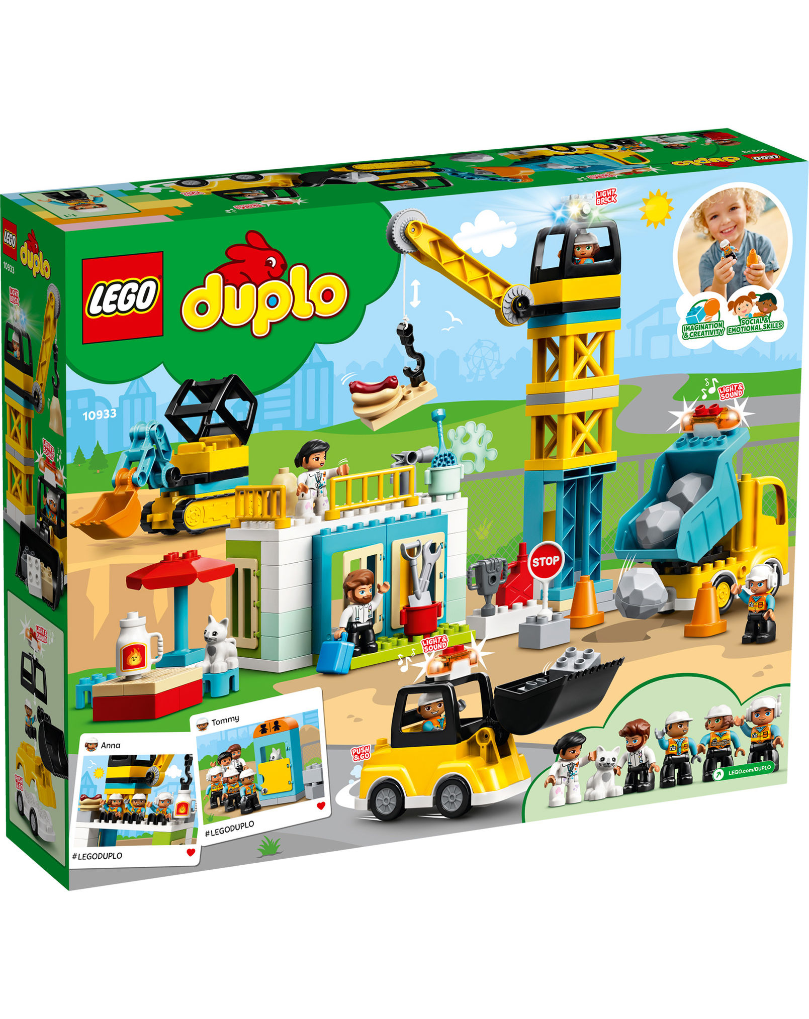 LEGO® DUPLO® 10933 Große Baustelle mit Licht und Ton | Weltbild.de