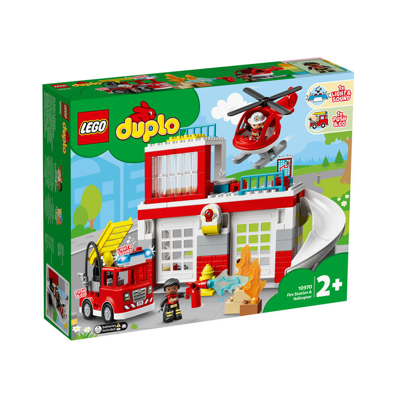 LEGO® DUPLO® 10970 Feuerwehrwache mit Hubschrauber