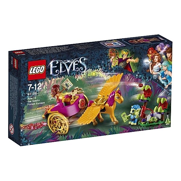 LEGO® LEGO® Elves 41186 Azari und die Flucht aus dem Kobold-Wald, 145 Teile