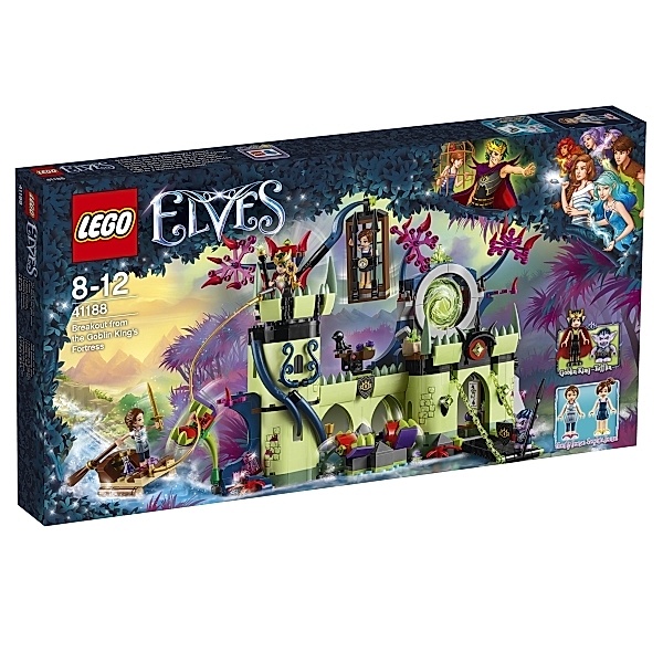 LEGO® LEGO® Elves 41188 Ausbruch aus der Festung des Kobold-König, 695 Teile