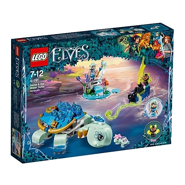 LEGO® LEGO® Elves 41191 Naida und die Wasserschildkröte, 205 Teile, 205 Teile