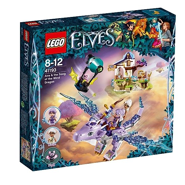 LEGO® LEGO® Elves 41193 Aira und das Lied des Winddrachen, 451 Teile, 451 Teile