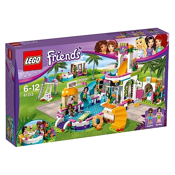 LEGO® LEGO® Friends 41313 Heartlake Freibad, 589 Teile