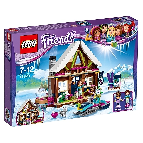 LEGO® LEGO® Friends 41323 Chalet im Wintersportort, 402 Teile