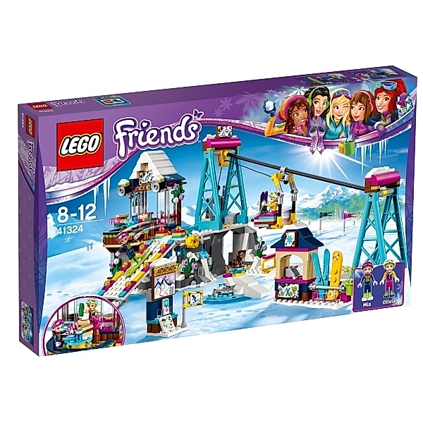 LEGO® LEGO® Friends 41324 Skilift im Wintersportort, 585 Teile