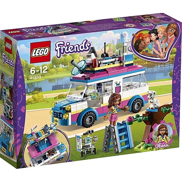 LEGO® LEGO® Friends 41333 Olivias Rettungsfahrzeug, 223 Teile
