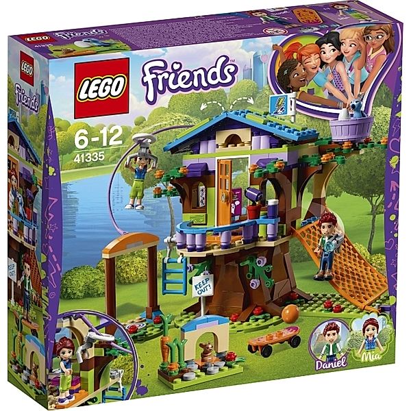 LEGO® LEGO® Friends 41335 Mias Baumhaus, 351 Teile