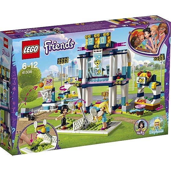 LEGO® LEGO® Friends 41338 Stephanies Sportstadion, 460 Teile