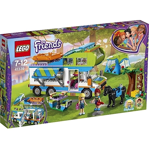 LEGO® LEGO® Friends 41339 Mias Wohnmobil, 488 Teile