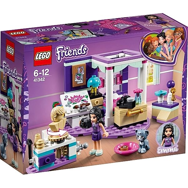 LEGO® LEGO® Friends 41342 Emmas Zimmer, 183 Teile