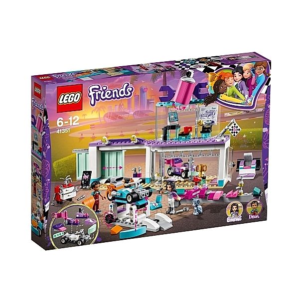 LEGO® LEGO® Friends 41351 Tuning Werkstatt, 413 Teile