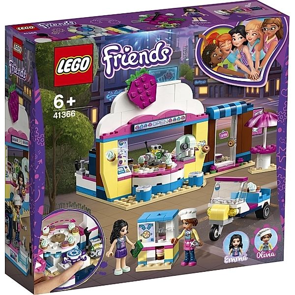 LEGO® LEGO® Friends 41366 Olivias Cupcake-Café