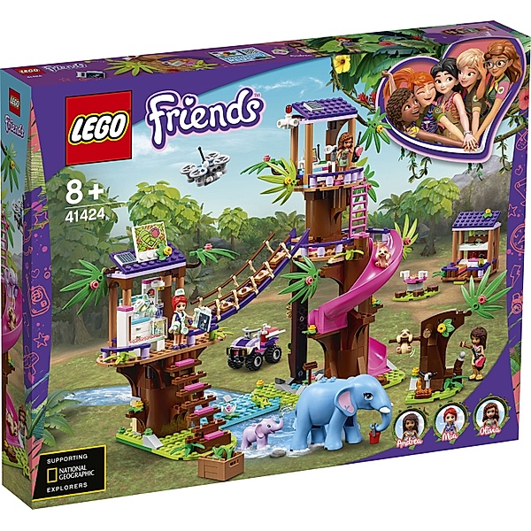 LEGO® LEGO® Friends 41424 Tierrettungsstation im Dschungel