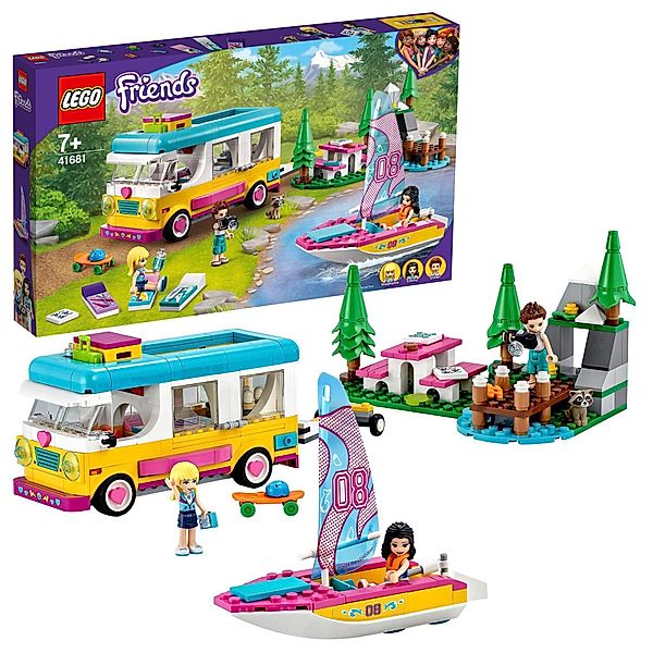 LEGO® LEGO® Friends 41681 Wohnmobil- und Segelbootausflug