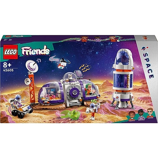 LEGO® LEGO® Friends 42605 Mars-Raumbasis mit Rakete
