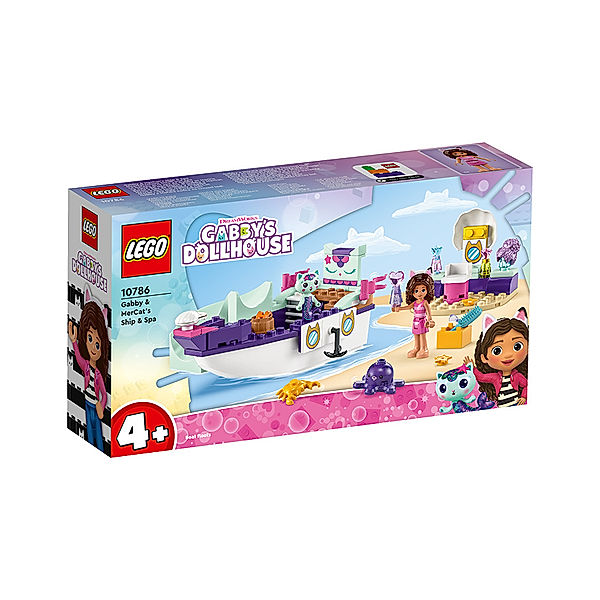 LEGO® LEGO® Gabby's Dollhouse 10786 Meerkätzchens Schiff und Spa