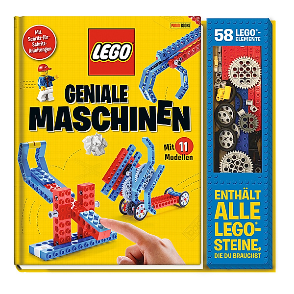 LEGO geniale Maschinen: Mit 11 Modellen, Panini