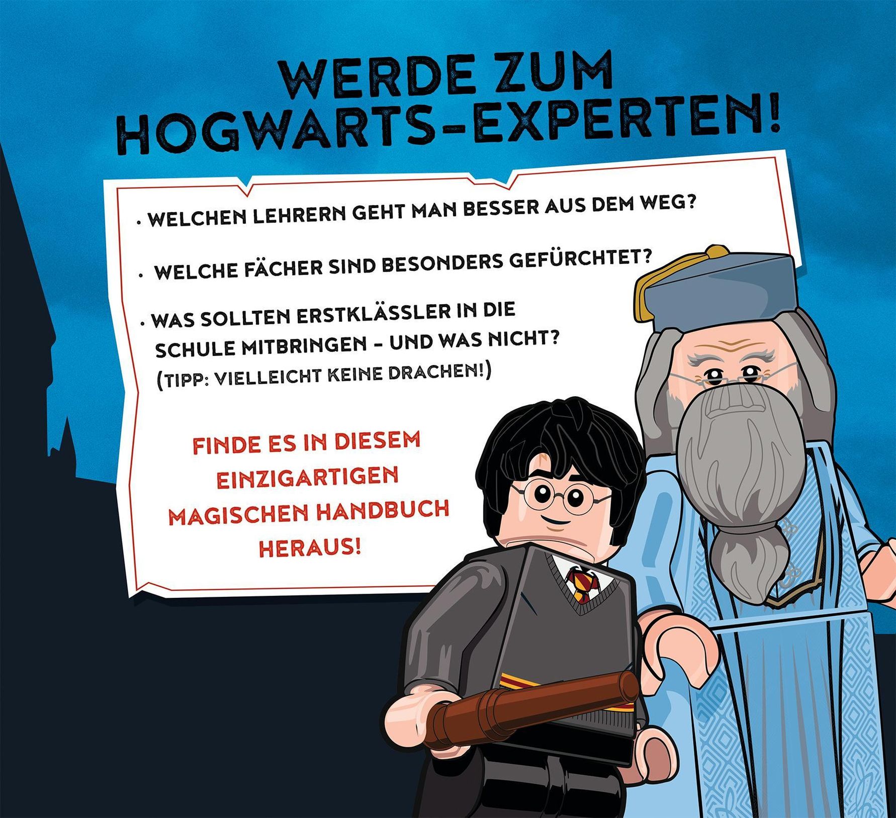 LEGO® Harry Potter: Alles über Hogwarts: Schulfächer, Zaubersprüche,  Quidditch und mehr!