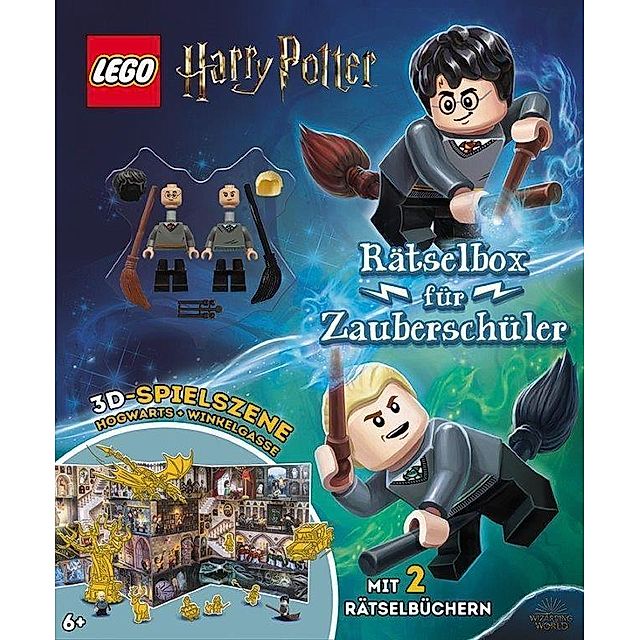LEGO Harry Potter - Rätselbox für Zauberschüler, m. Minifiguren Harry Potter  u. Draco Malfoy | Weltbild.ch