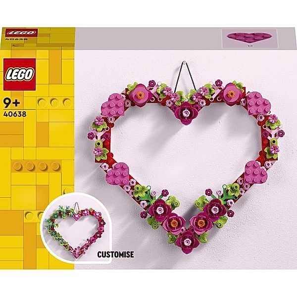 LEGO® LEGO® Icons 40638 Herz-Deko
