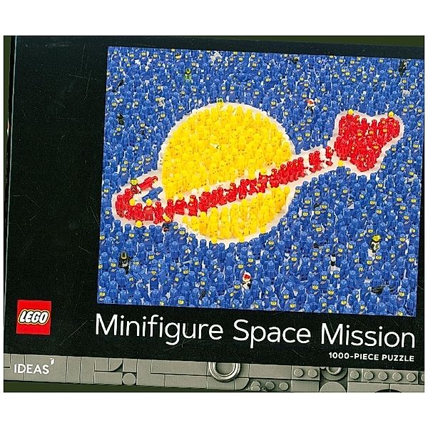 LEGO IDEAS Minifigure Space Mission 1000-Piece Puzzle, Lego