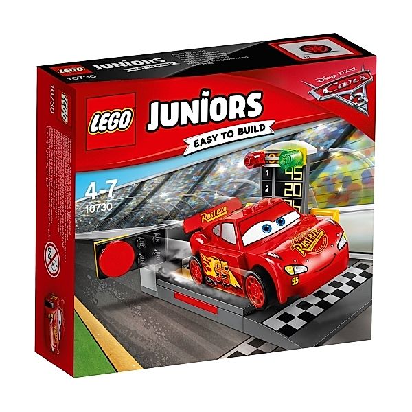 LEGO® LEGO® Juniors 10730 CARS Lightning McQueens Beschleunigungsrampe, 47 Teile