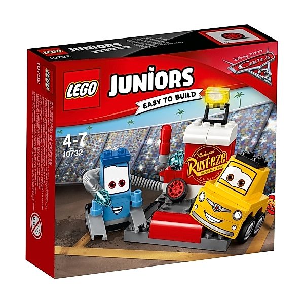 LEGO® LEGO® Juniors 10732 CARS Guido und Luigis Pit Stopp, 75 Teile