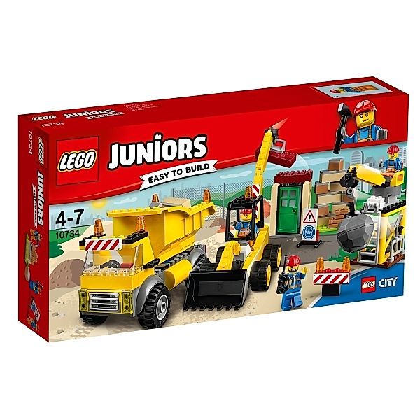 LEGO® LEGO® Juniors 10734 Große Baustelle, 175 Teile