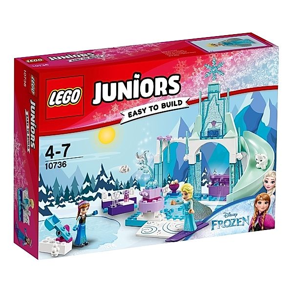 LEGO® LEGO® Juniors 10736 Disney Frozen - Die Eiskönigen Eisspielplatz, 94 Teile