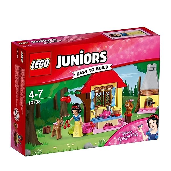 LEGO® LEGO® Juniors 10738 Disney Princess Schneewittchens Hütte im Wald, 67 Teile