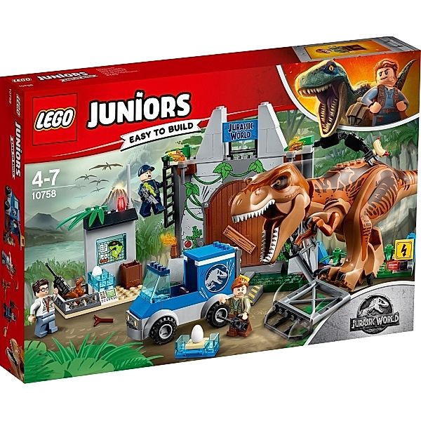 LEGO® LEGO® Juniors 10758 Jurassic World Ausbruch des T. rex, 150 Teile