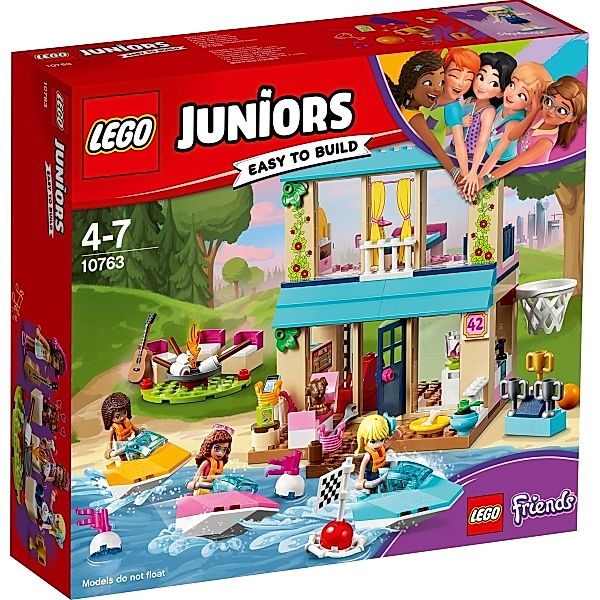 LEGO® LEGO® Juniors 10763 Friends Stephanies Haus am See, 215 Teile