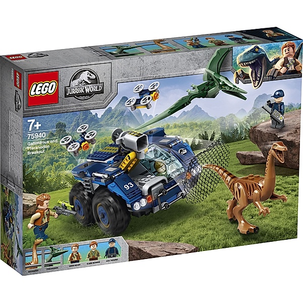 LEGO® LEGO® Jurassic World 75940 Ausbruch von Gallimimus und Pteranodon