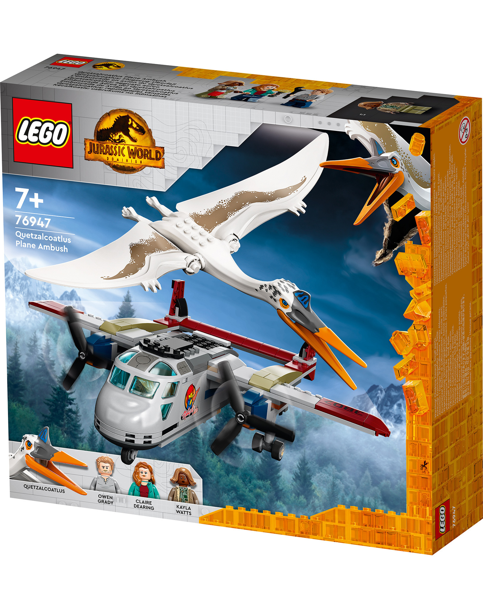 LEGO® Jurassic World™ 76947 Flugzeug-Überfall Quetzalcoatlus