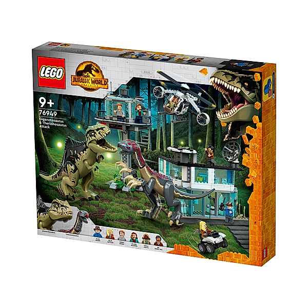 LEGO® LEGO® Jurassic World™ 76949 Giganotosaurus & Therizinosaurus Angriff