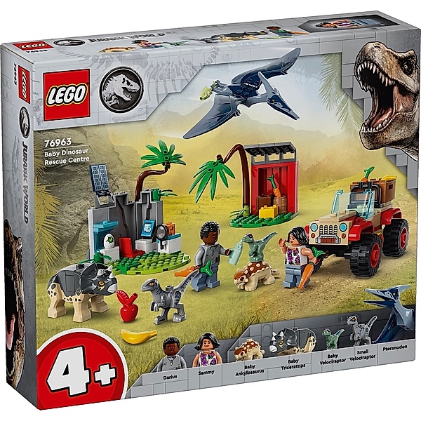 LEGO® LEGO® Jurassic World™ 76963 RETTUNGSZENTRUM FÜR BABY-DINOS