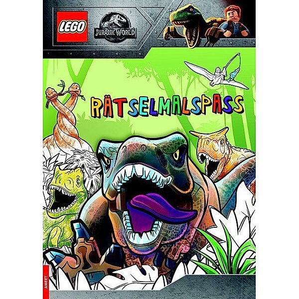 LEGO® Jurassic World Rätselmalspass