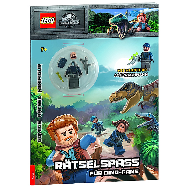 LEGO® Jurassic World - Rätselspass für Dinofans, m. 1 Beilage