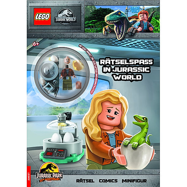 LEGO® Jurassic World(TM) - Rätselspass in Jurassic World, m. 1 Beilage