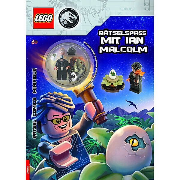 LEGO® Jurassic World(TM) - Rätselspass mit Ian Malcom, m. 1 Beilage
