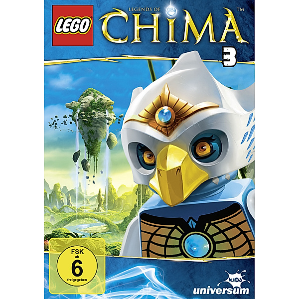LEGO® Legends of Chima - DVD 3, John Derevlany, Tommy Andreasen, Thomas Sebastian Fenger
