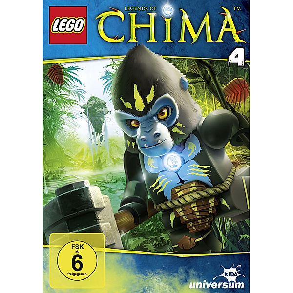 LEGO® Legends of Chima - DVD 4, John Derevlany, Tommy Andreasen, Thomas Sebastian Fenger