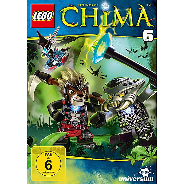 LEGO® Legends of Chima - DVD 6, John Derevlany, Tommy Andreasen, Thomas Sebastian Fenger