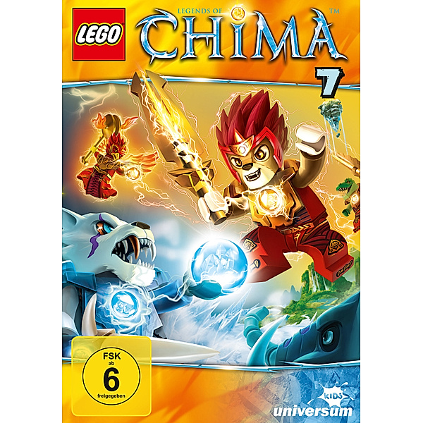 LEGO® Legends of Chima - DVD 7, John Derevlany, Tommy Andreasen, Thomas Sebastian Fenger