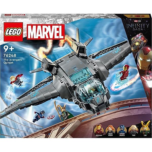 LEGO® LEGO Marvel 76248 Der Quinjet der Avengers