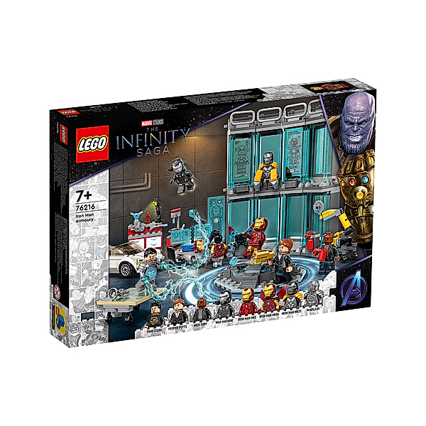 LEGO® LEGO® MARVEL SUPER HEROES 76216 Iron Mans Werkstatt