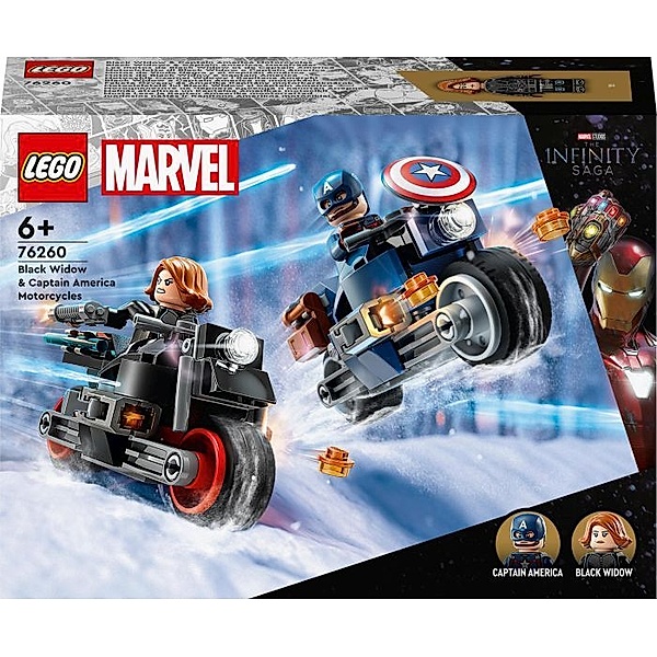 LEGO® LEGO® Marvel Super Heroes 76260 Black Widows & Captain Americas Motorräder