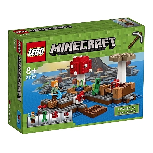 LEGO® LEGO® Minecraft? 21129 Die Pilzinsel, 247 Teile
