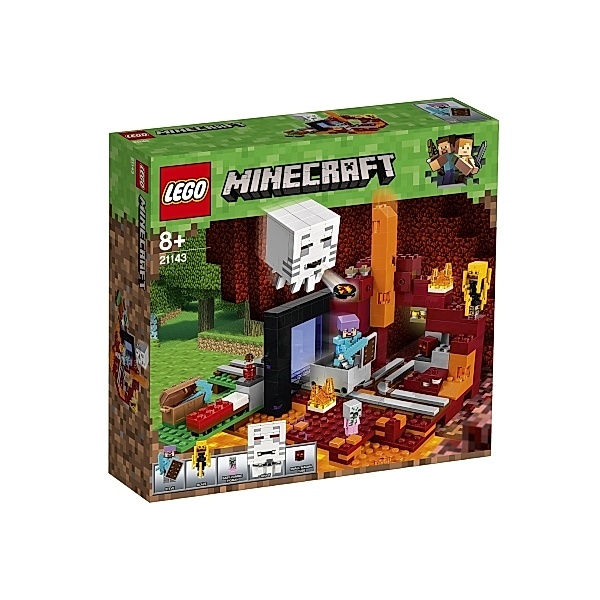 LEGO® LEGO® Minecraft? 21143 Netherportal, 470 Teile